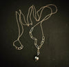 Tahitian black pearl necklace