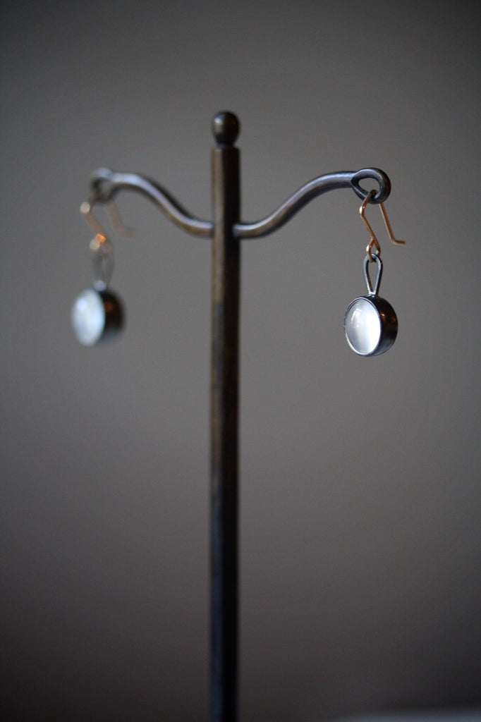 Moonstone earrings