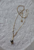 Tahitian black pearl necklace